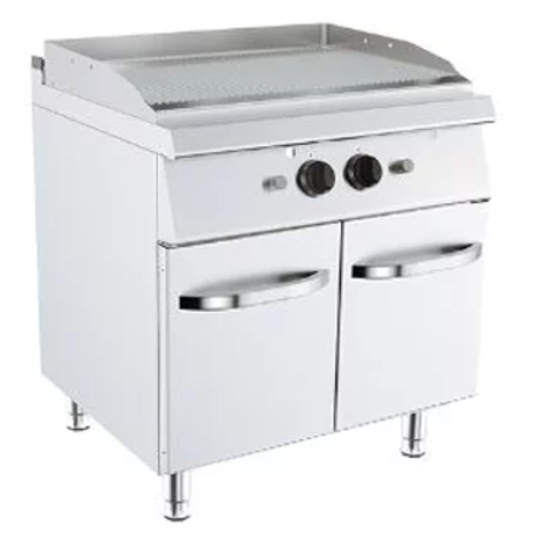 Plinski roštilj rebrasta ploča na zatvorenom postolju